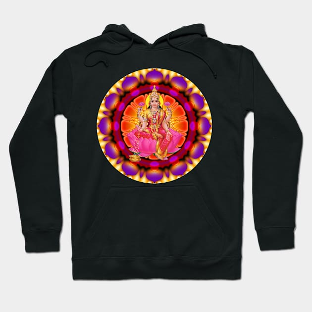 Mandala Magic - Daily Focus 10.17.2015 Lakshmi Hoodie by Mandala Magic